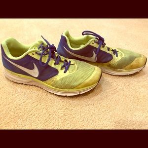 Men’s Nike Zoom Vomero 8 Yellow/Blue Running Shoes